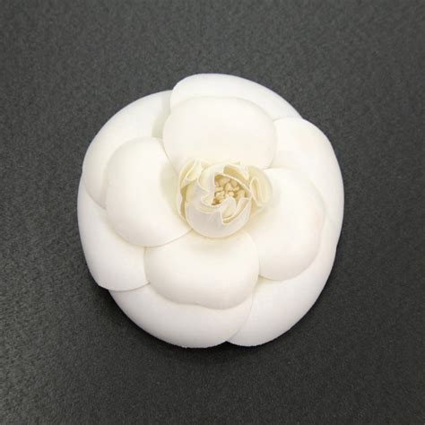 camellia pattern chanel|Chanel camellia flower brooch.